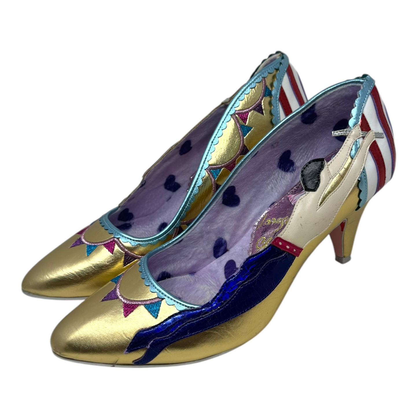 Easy Trapeezy Pumps By Irregular Choice Size: US 11/EU 42