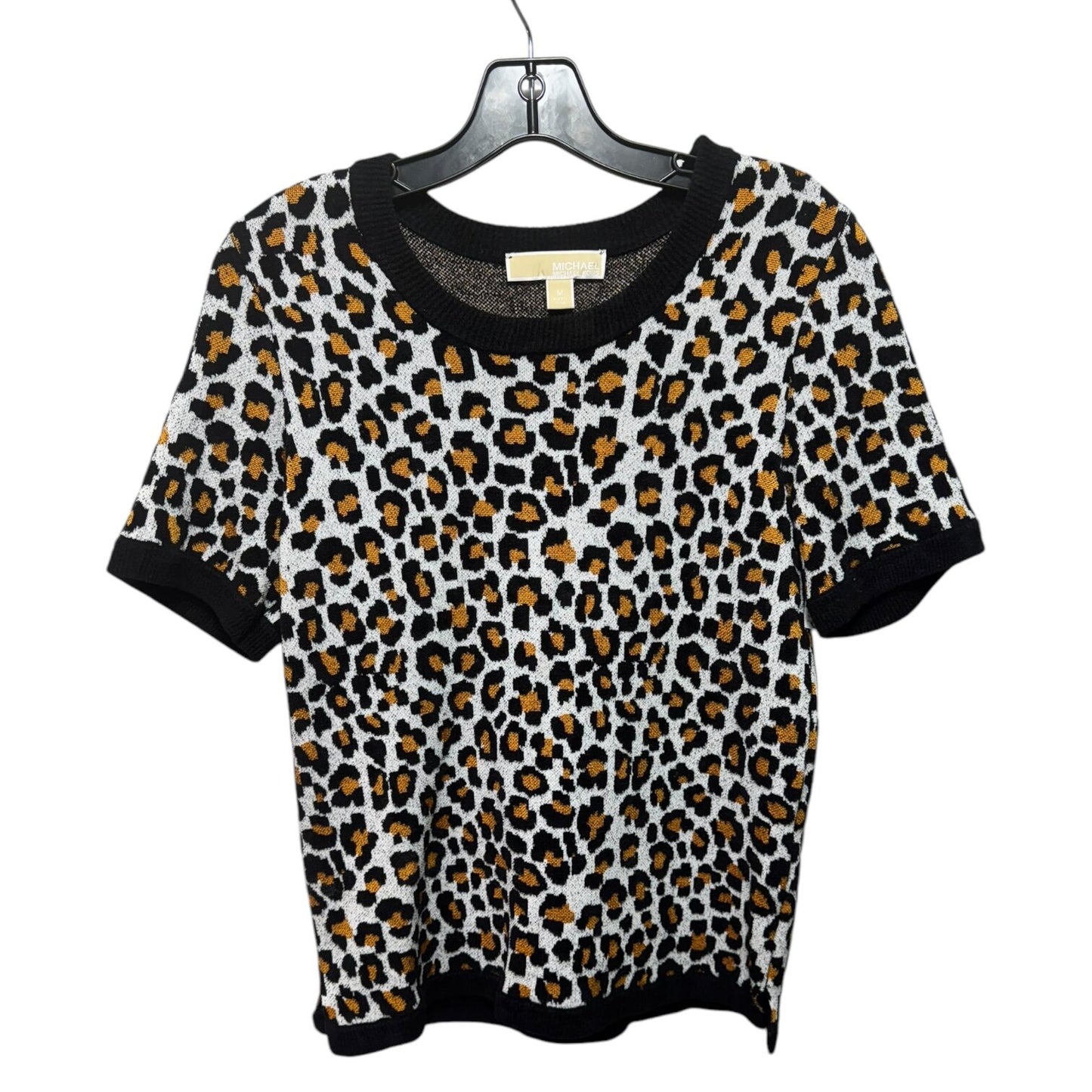 Knit Top Short Sleeve By Michael By Michael Kors Size: M