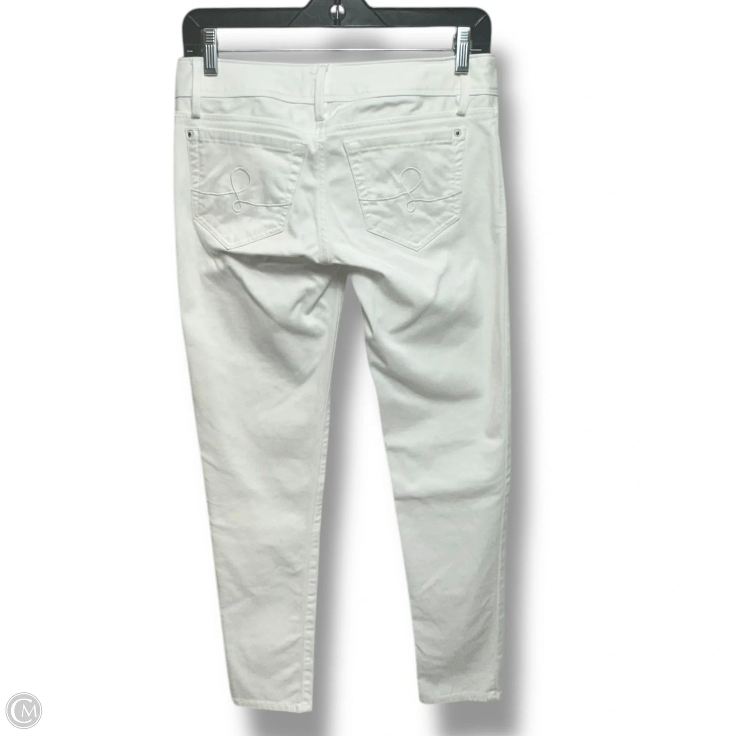 South Ocean High Rise Skinny Jeans Designer By Lilly Pulitzer In Resort White, Size: 0