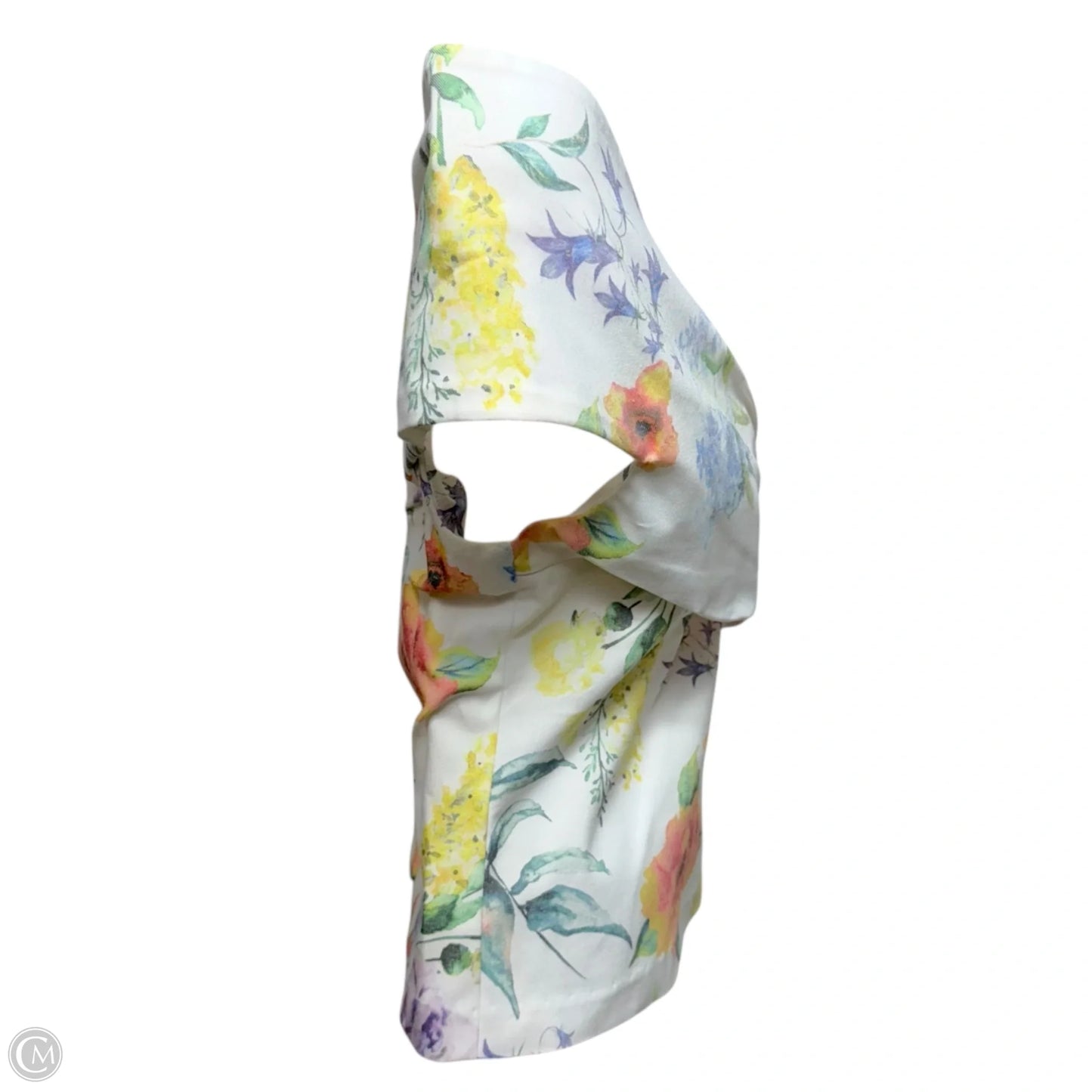 Off-The-Shoulder Top By Curete In Floral Print, Size: 10