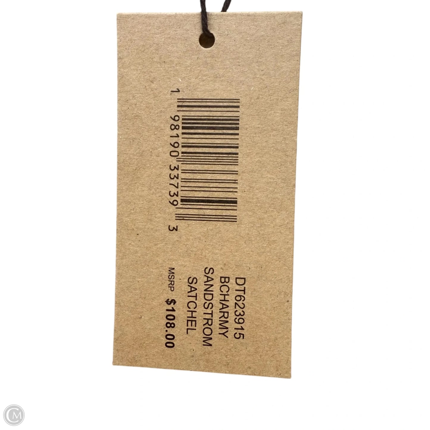 BCharmy Satchel By Steve Madden In Sandstorm, Size: Medium