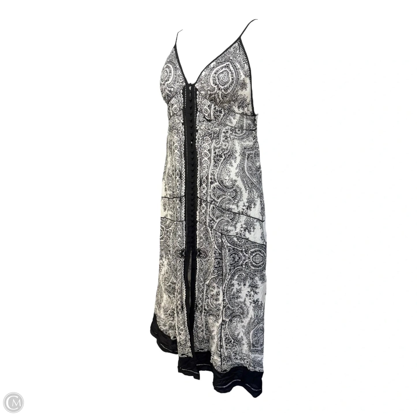 Dahlia Rafaela Dress Designer By All Saints In Black & White, Size: 10