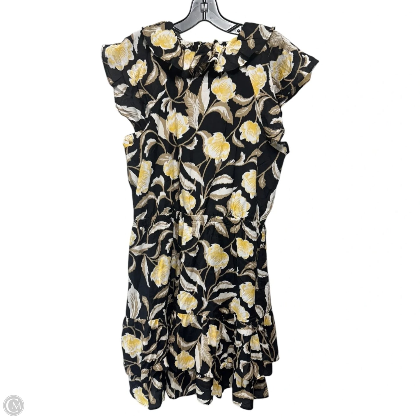 Dress Casual Midi By Universal Thread In Floral Print, Size: L