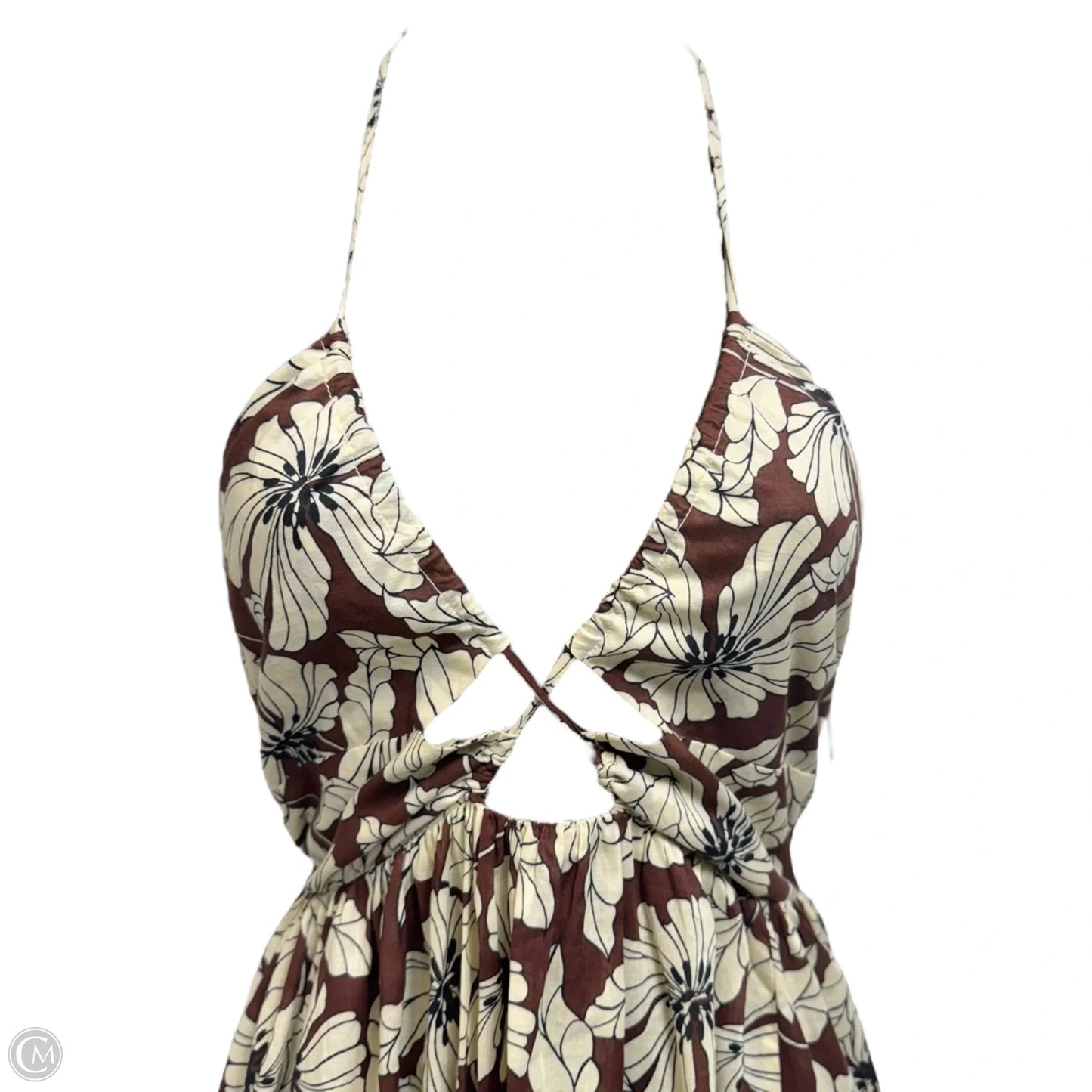 Halter Dress Casual Maxi By J. Crew In Floral Print, Size: S