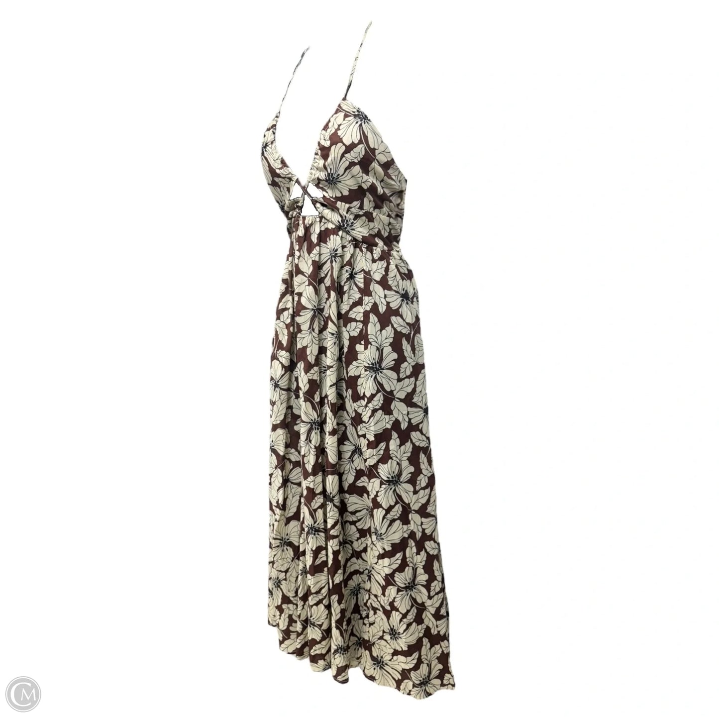 Halter Dress Casual Maxi By J. Crew In Floral Print, Size: S