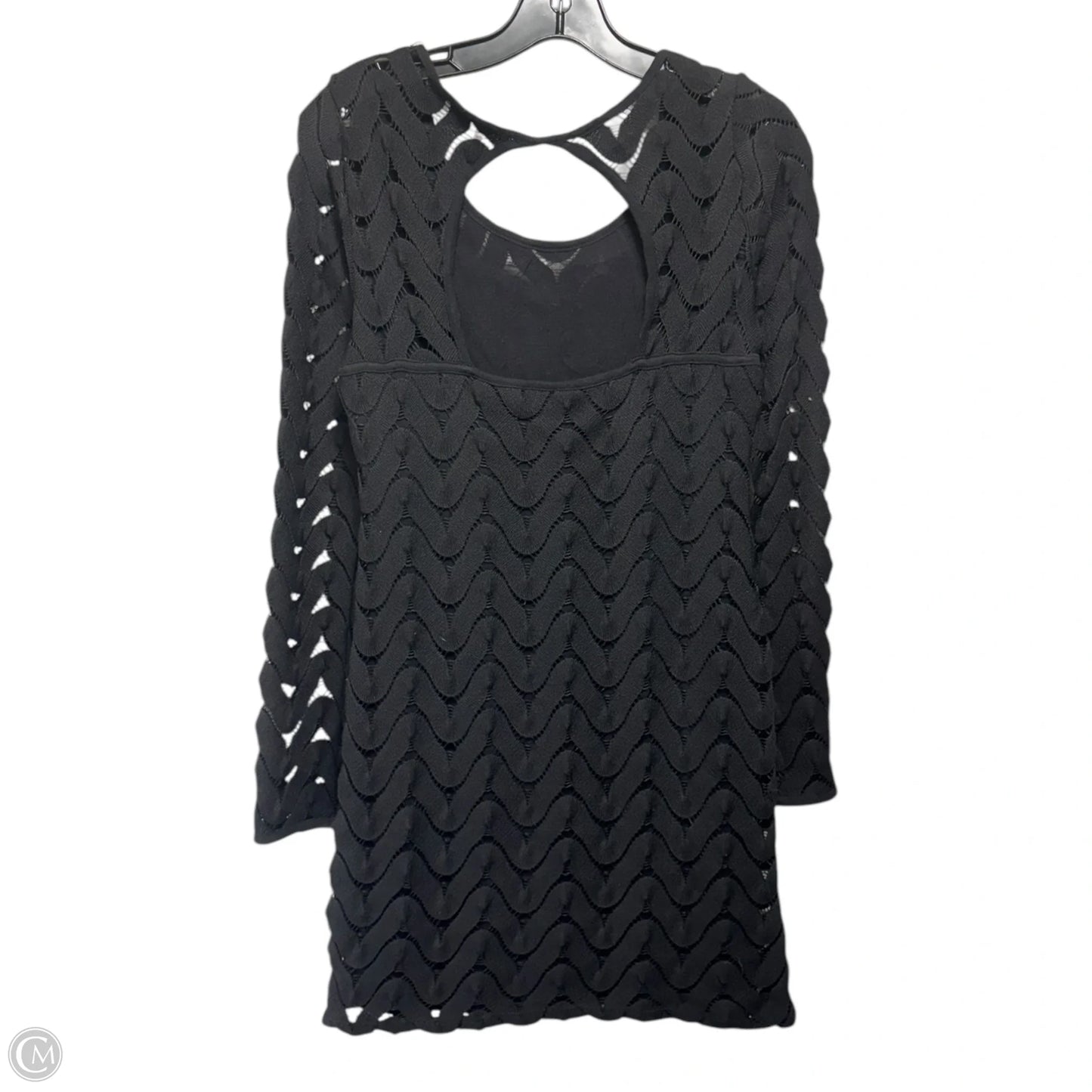 Wild Thing Lace Crochet Mini Dress By Free People In Black, Size: XS