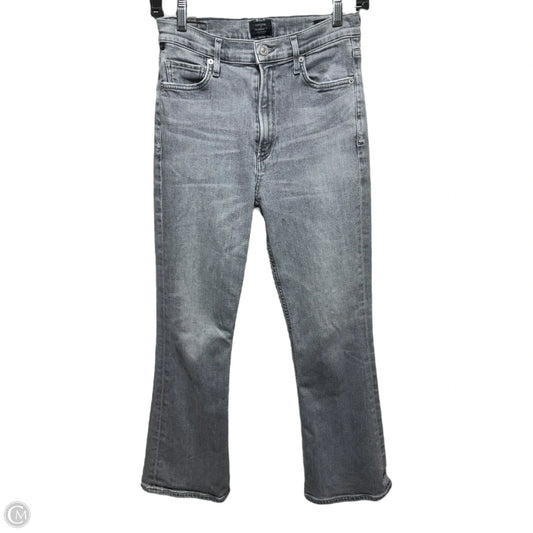 Demy Cropped Flare Jeans By Citizens Of Humanity In Grey, Size: 4/27