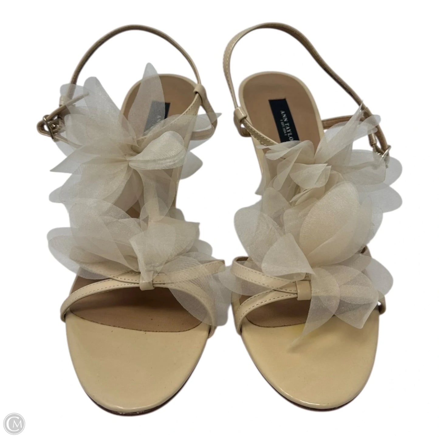 Camille Bloom Sandals By Ann Taylor In Ballerina, Size: 8