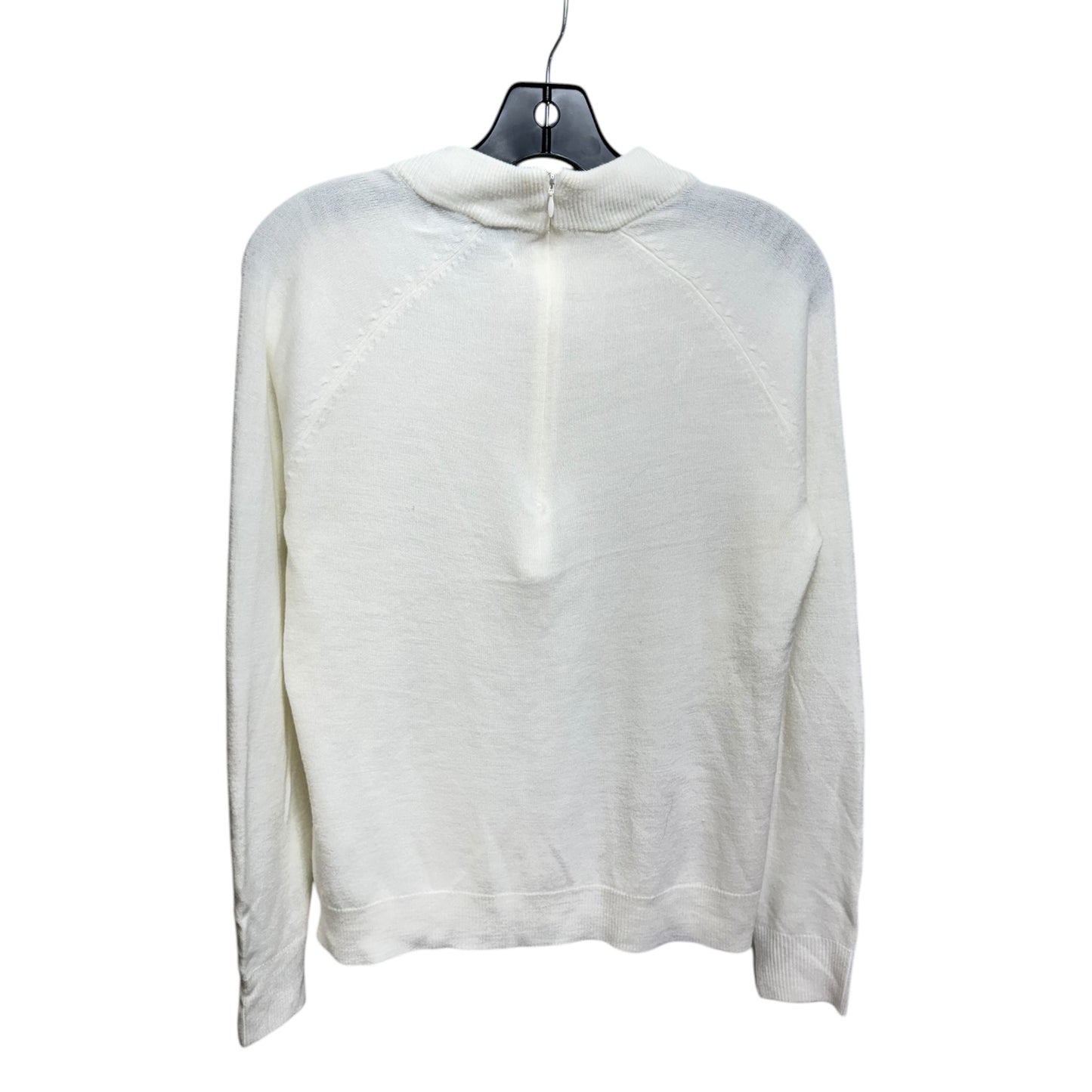 Sweater By Karen Scott In White, Size: S