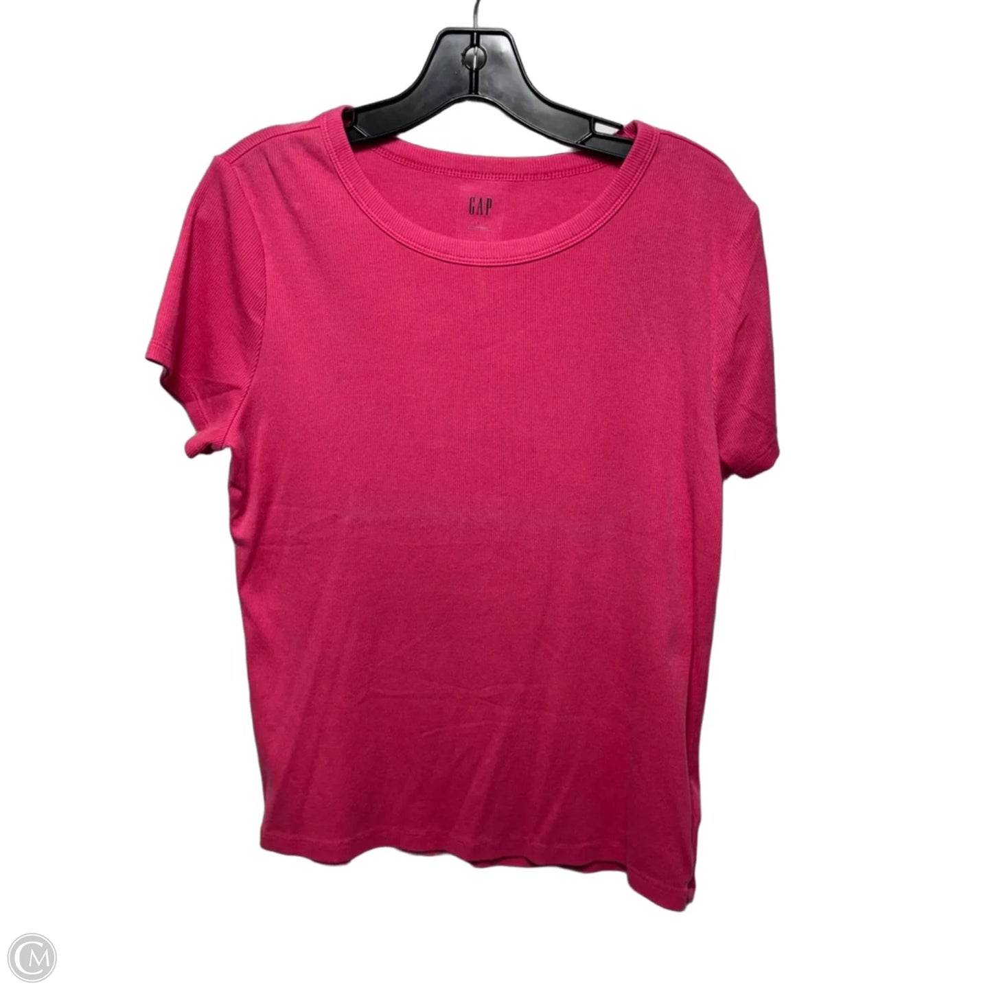 Top Short Sleeve By Gap In Pink, Size: L