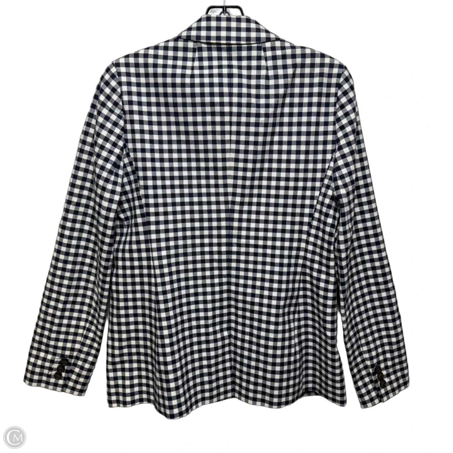 Blazer By J. Crew In Checkered Pattern, Size: 8