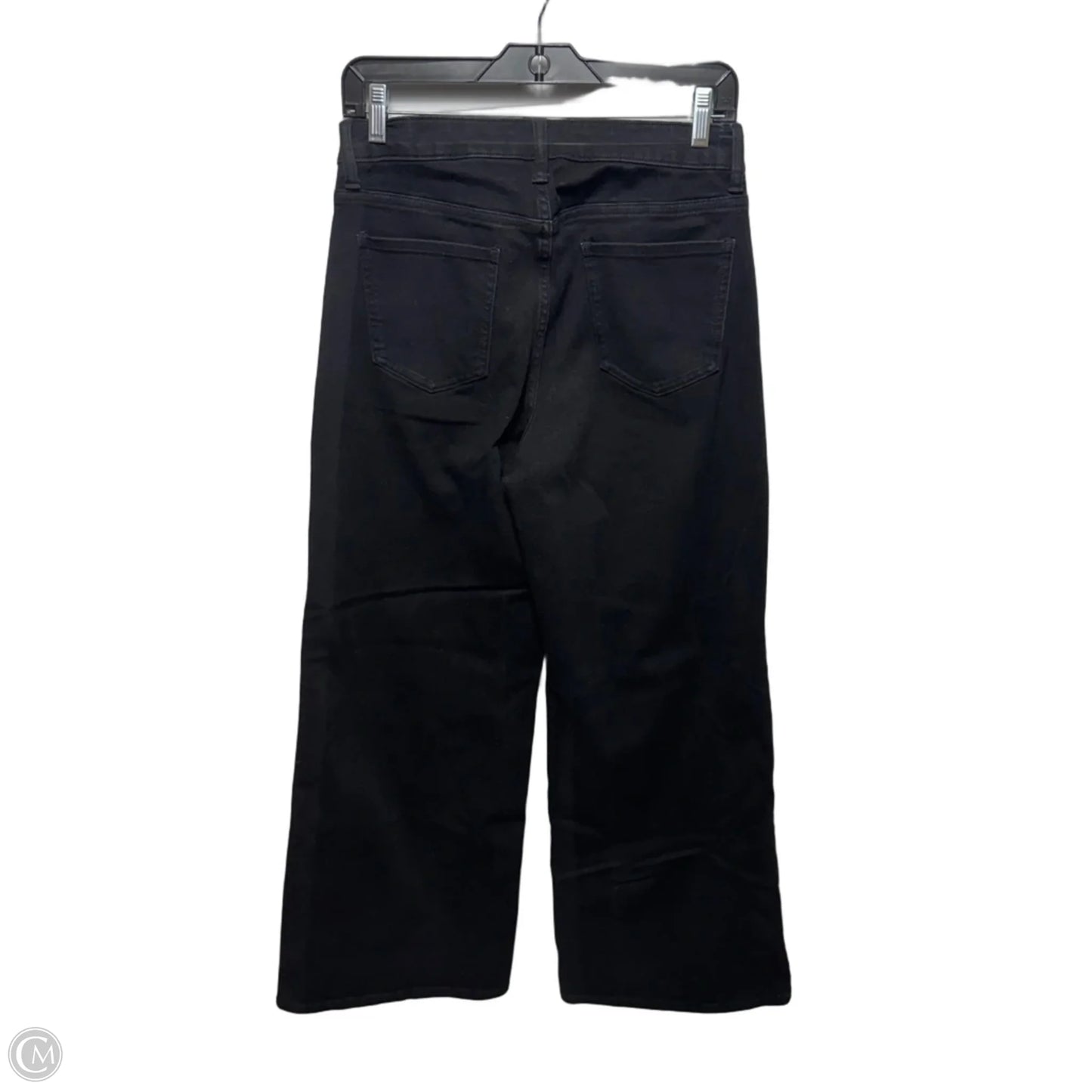 Jeans Wide Leg By Quince In Black, Size: 8/29