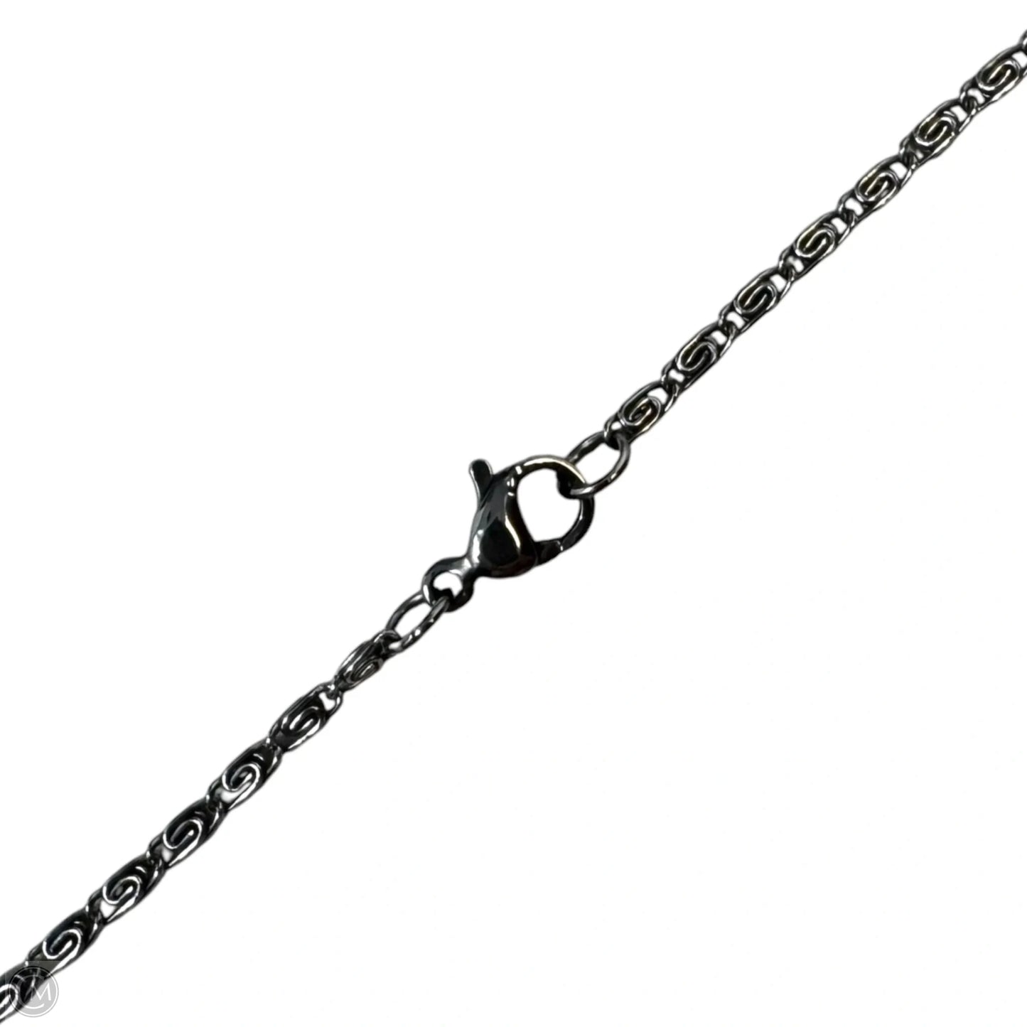 Scorpio Gold Tone Engraved Pendant Necklace