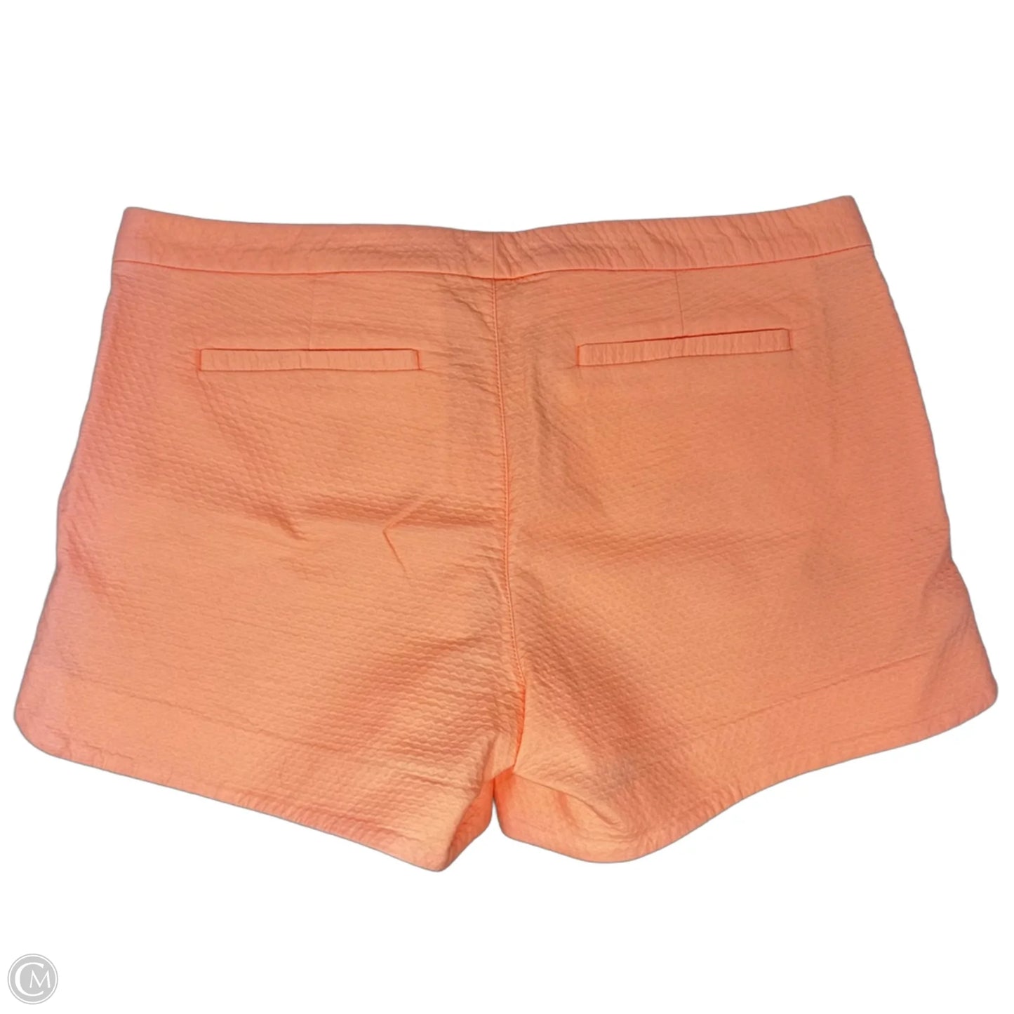 Adie Ruffle Pocket Shorts Designer By Lilly Pulitzer In Orange, Size: 8