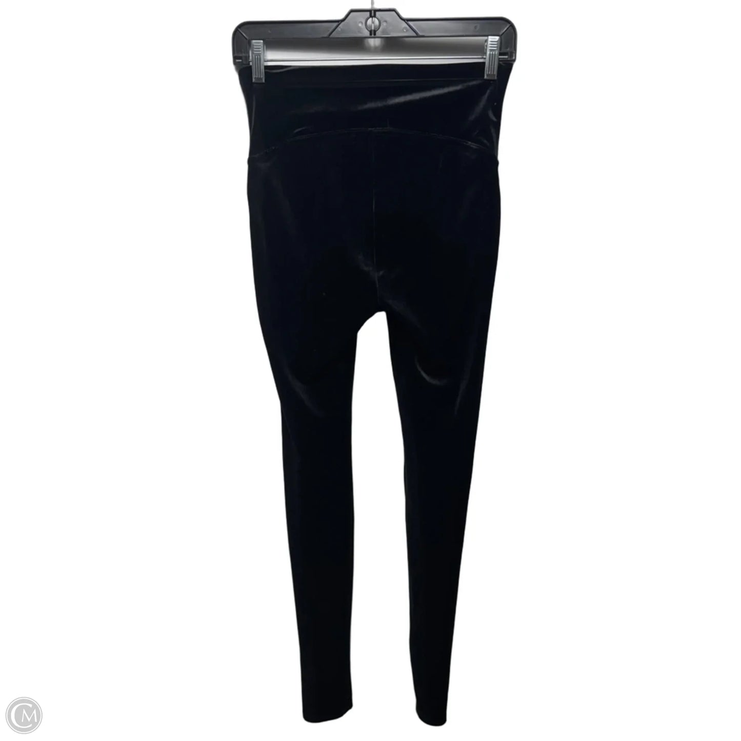 Velvet Pants Leggings By Spanx In Black, Size: M