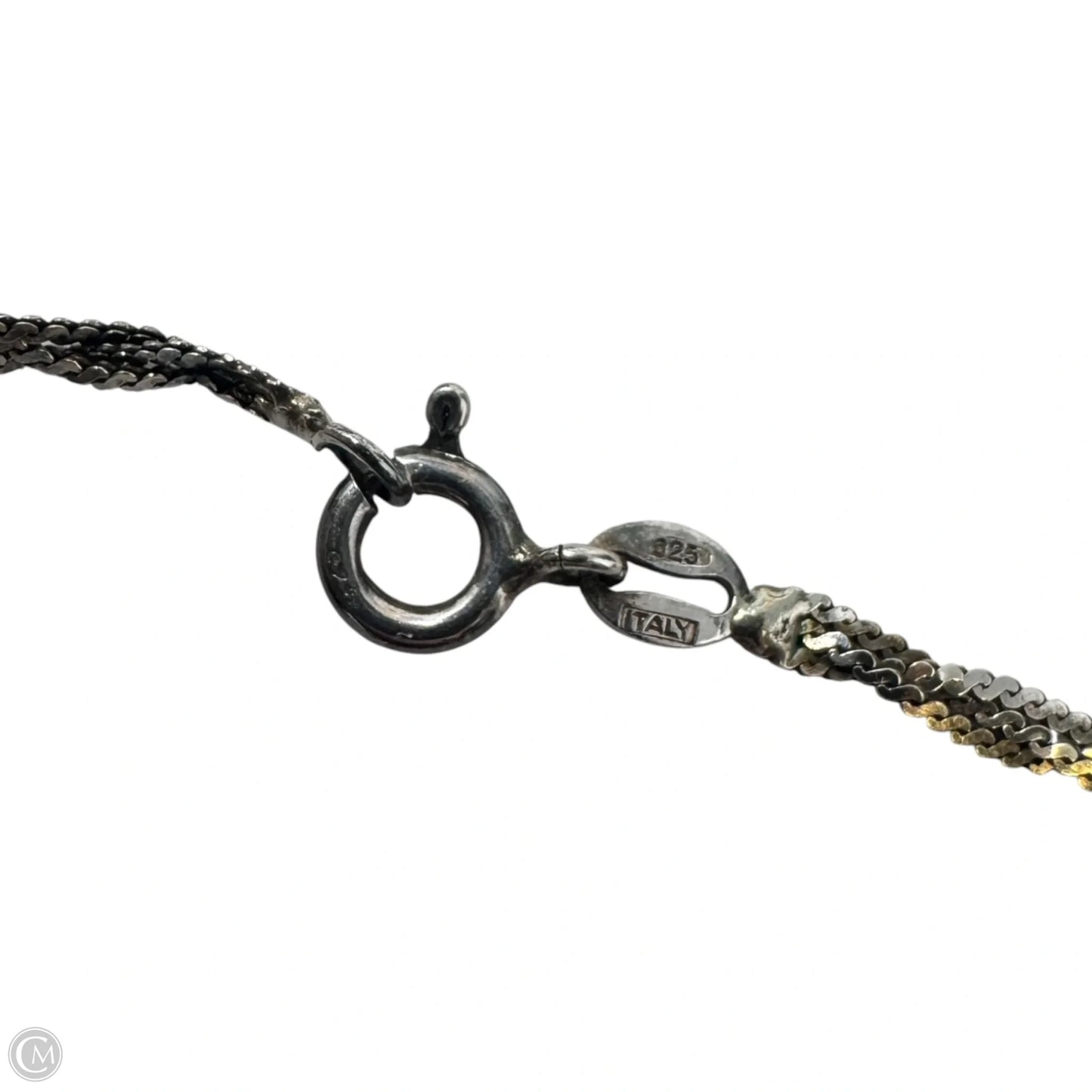 Braided Sterling Silver Chain Necklace