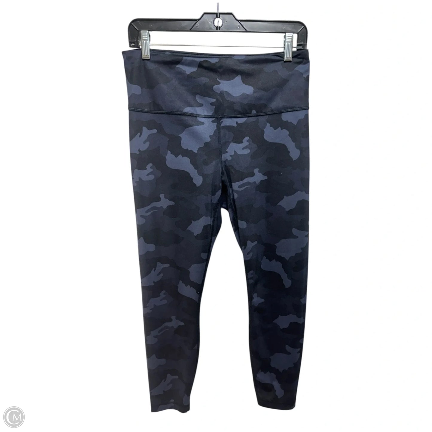Athletic Leggings By Yogalicious In Camouflage Print, Size: L
