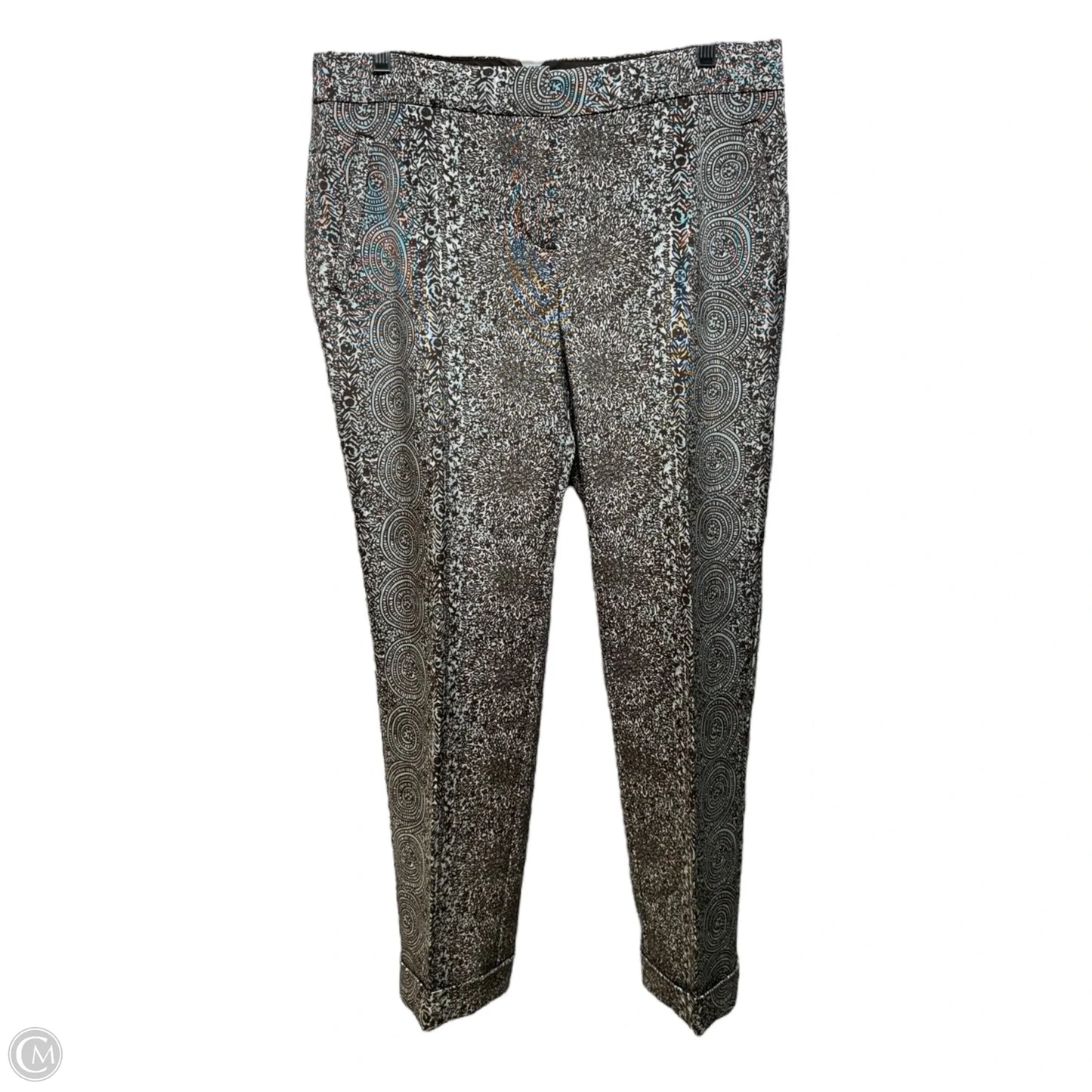 Ivy Super Skinny Jeans Designer By Tory Burch In Paisley Print, Size: 8