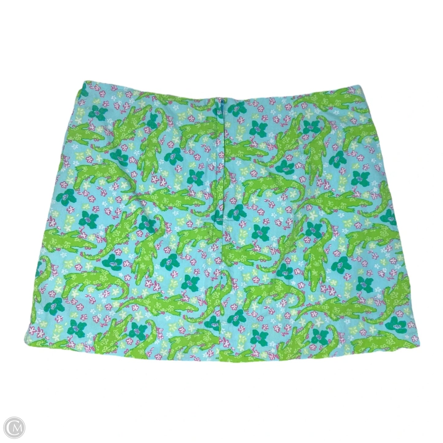 Adelaide Skort Designer By Lilly Pulitzer In Alligator Lagoon, Size: 4