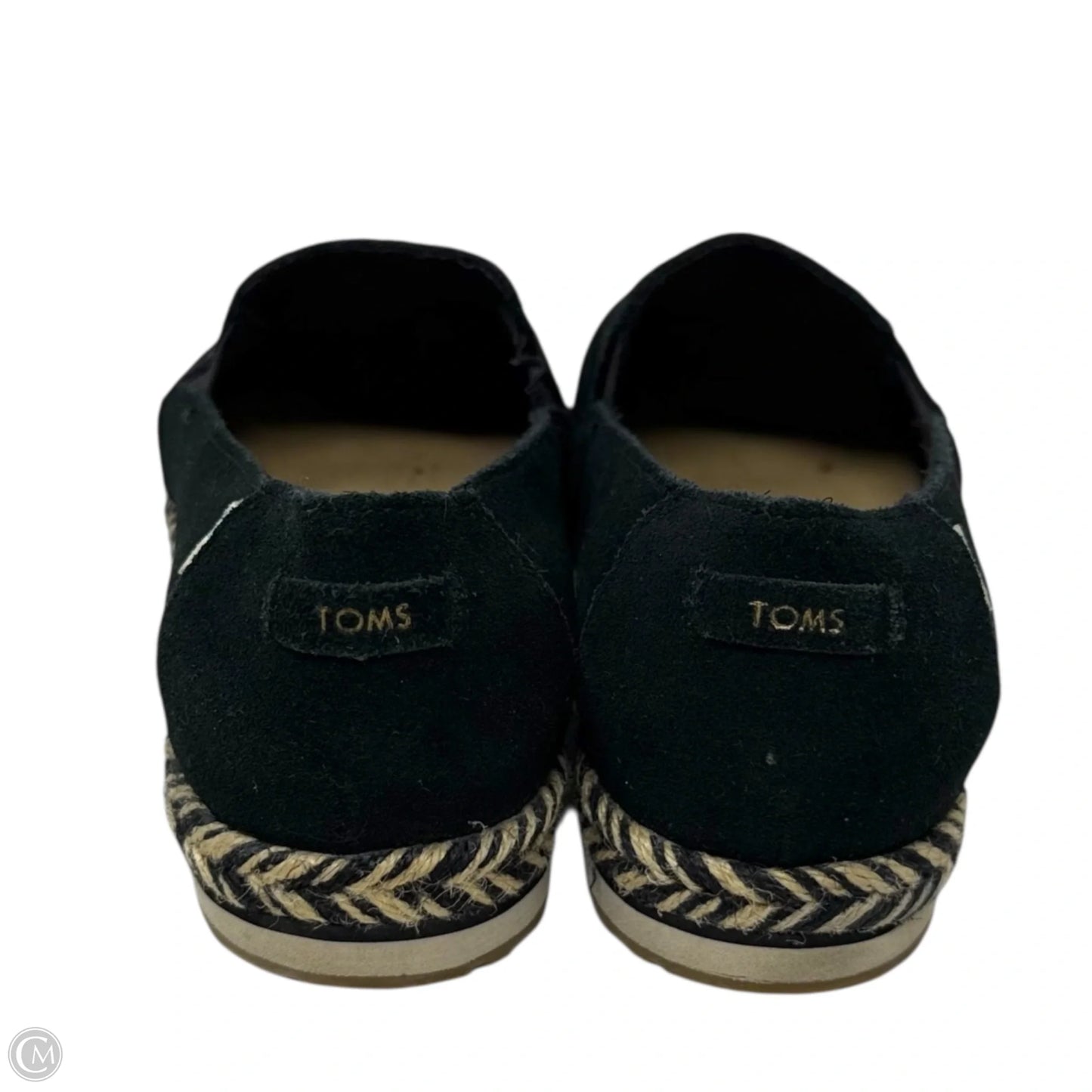Palma Slip-On Espadrilles By Toms In Black, Size: 9