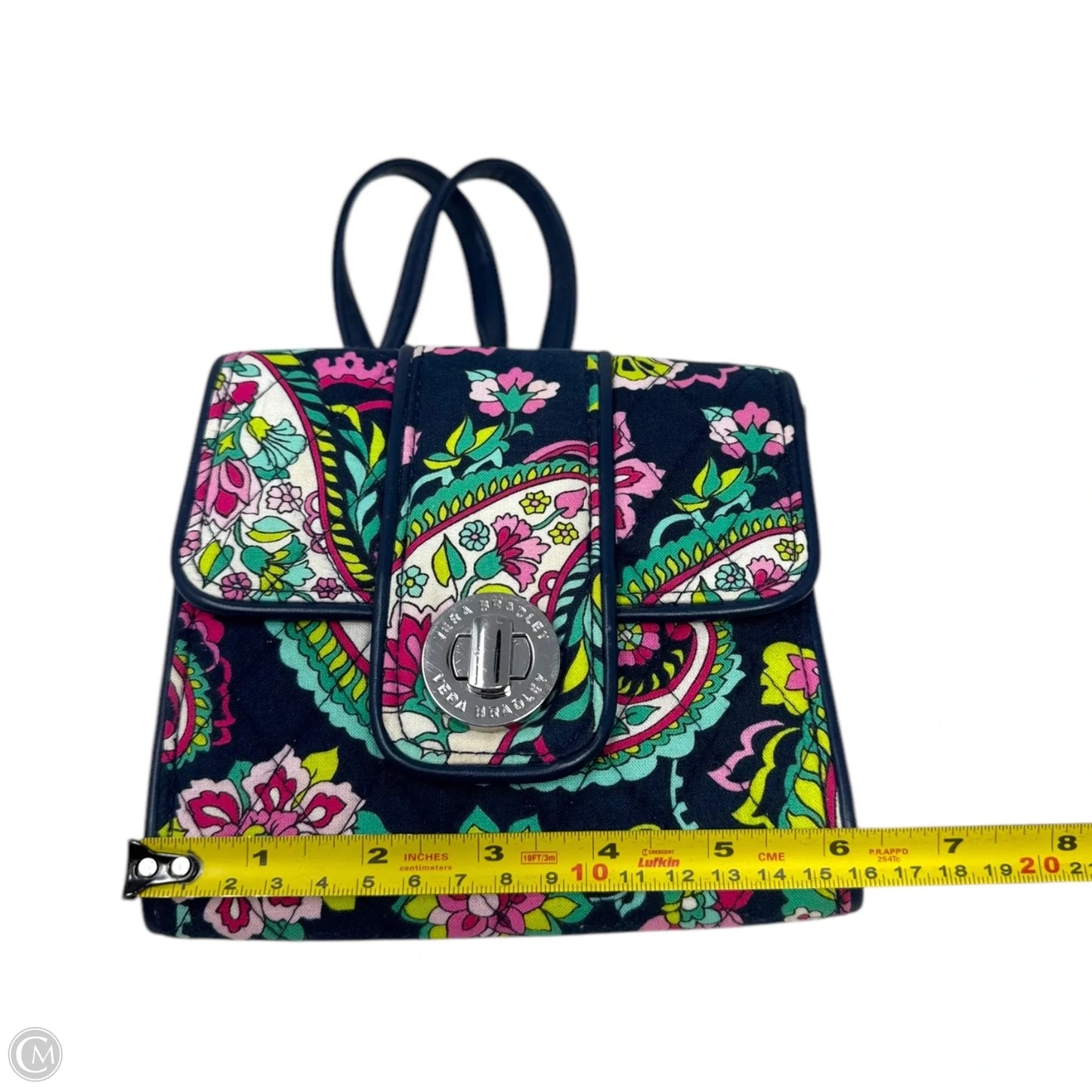 Call Me Coral Turnlock Crossbody By Vera Bradley, Size: Small