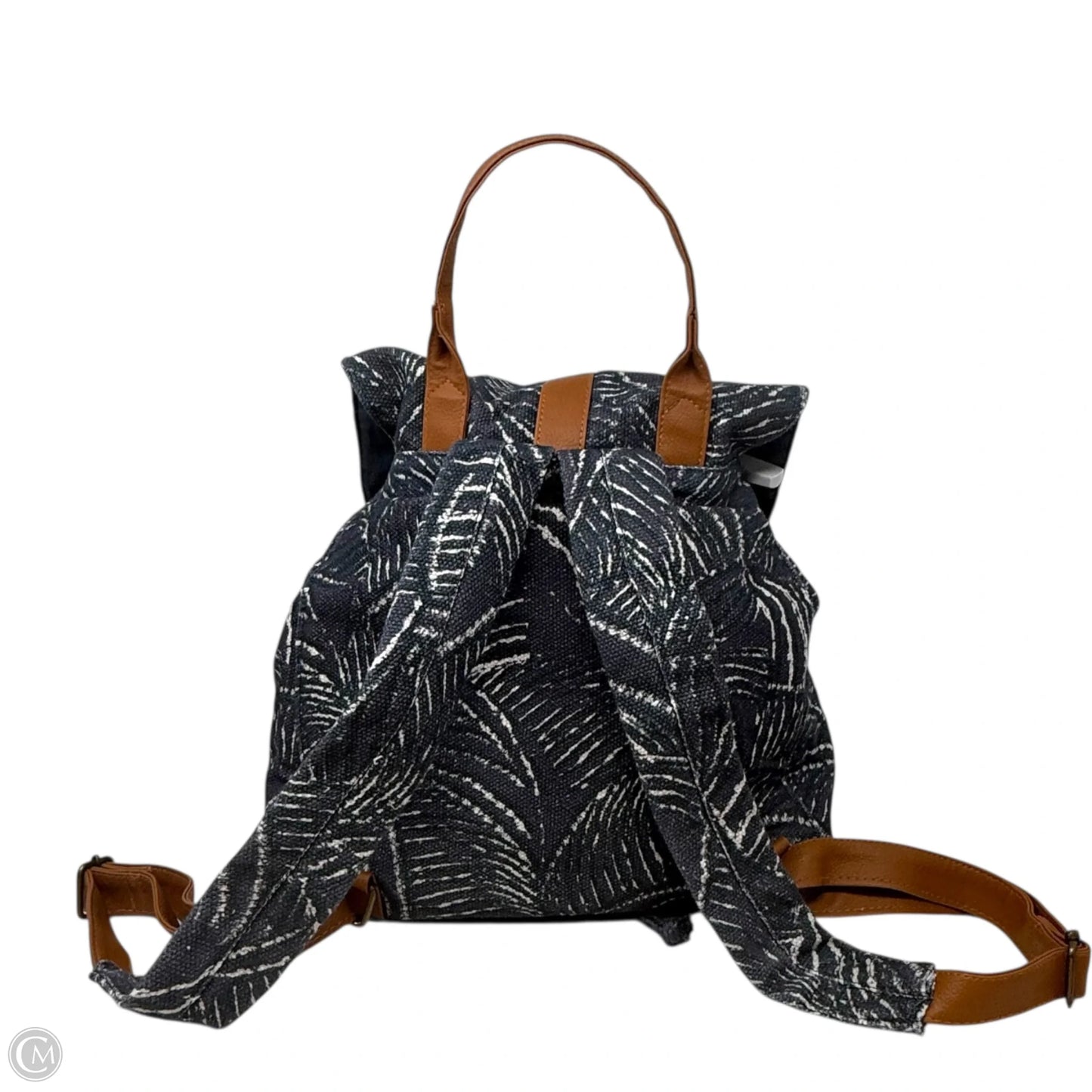 Paradise Pal Canvas Backpack By Lu & Elle, Size: Large