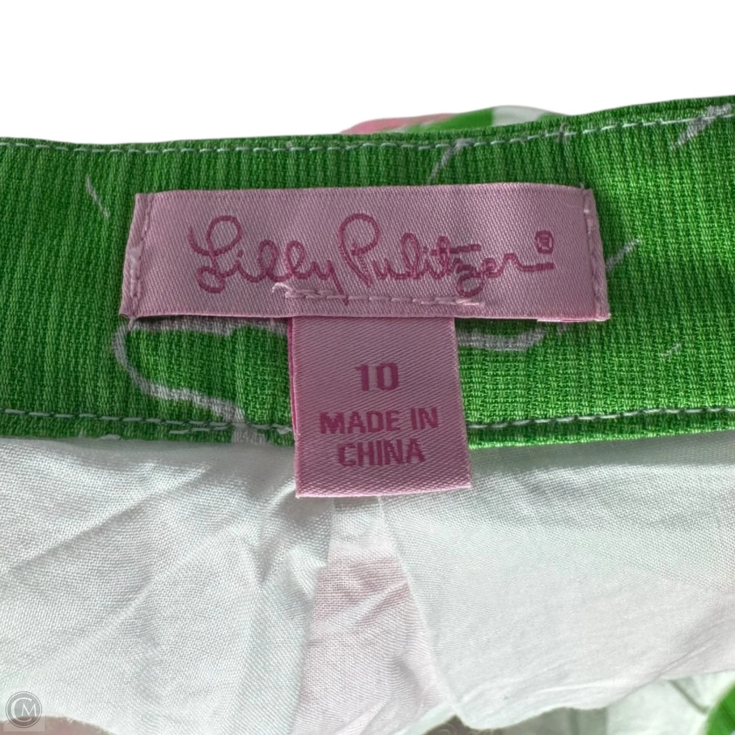 Parfait Skirt Designer By Lilly Pulitzer In Pink Pout Flamenco, Size: 10