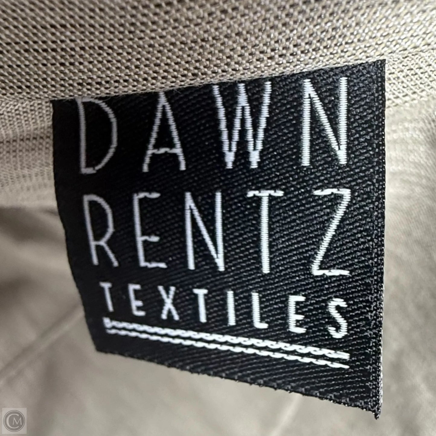 Zebra Tote By Dawn Rentz Textiles, Size: Medium