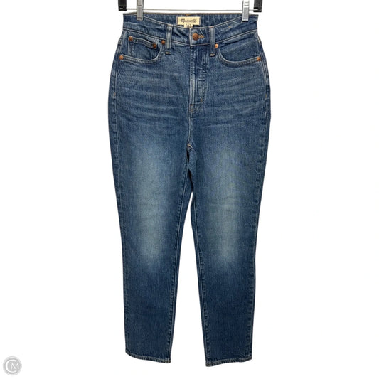 The Curvy Perfect Vintage Jeans By Madewell In Blue Denim, Size: 26