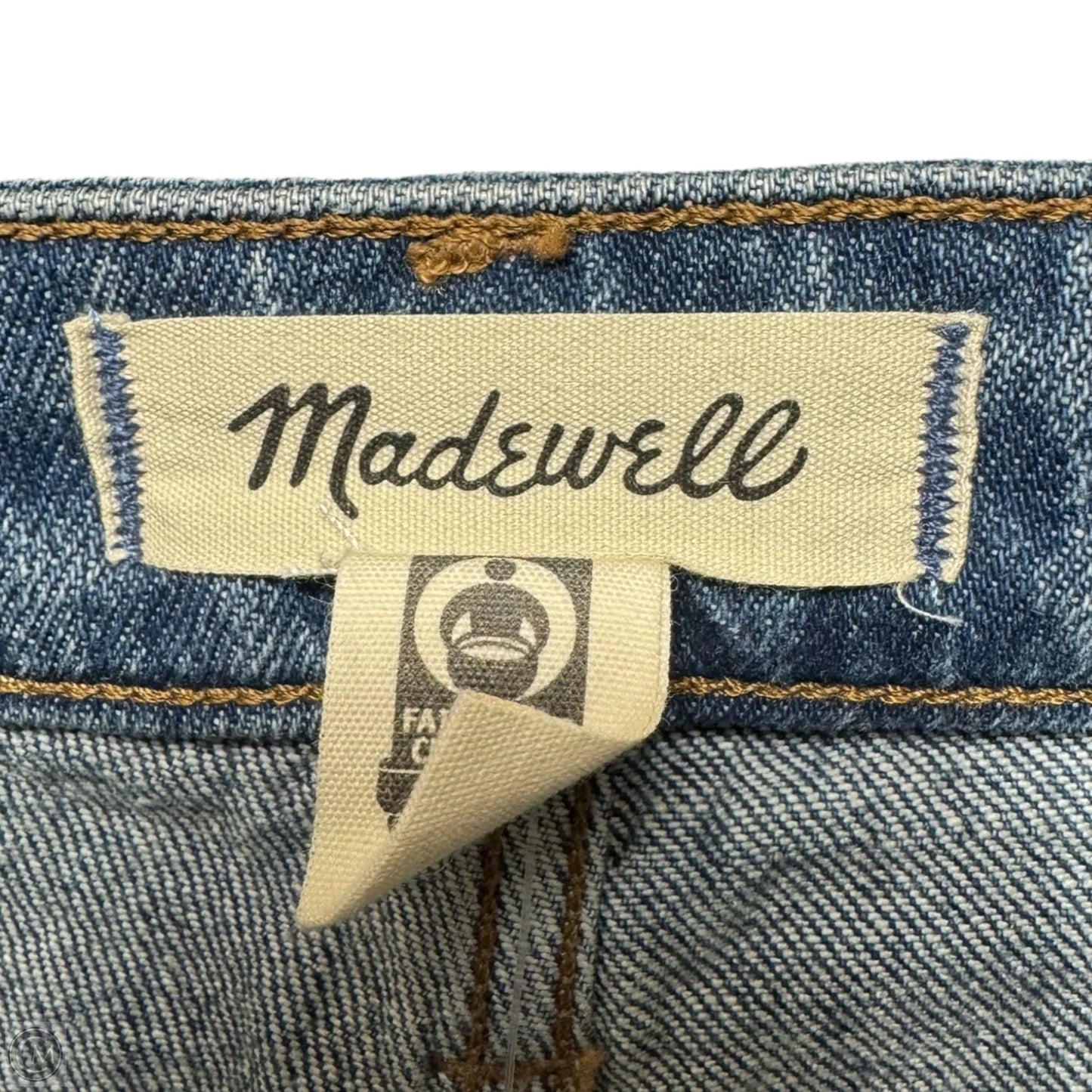 The Curvy Perfect Vintage Jeans By Madewell In Blue Denim, Size: 26