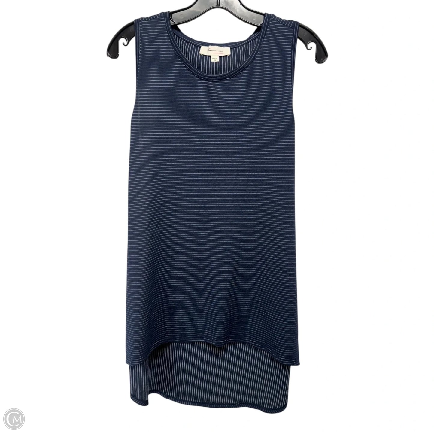 Top Sleeveless By Vince Camuto In Striped Pattern, Size: M