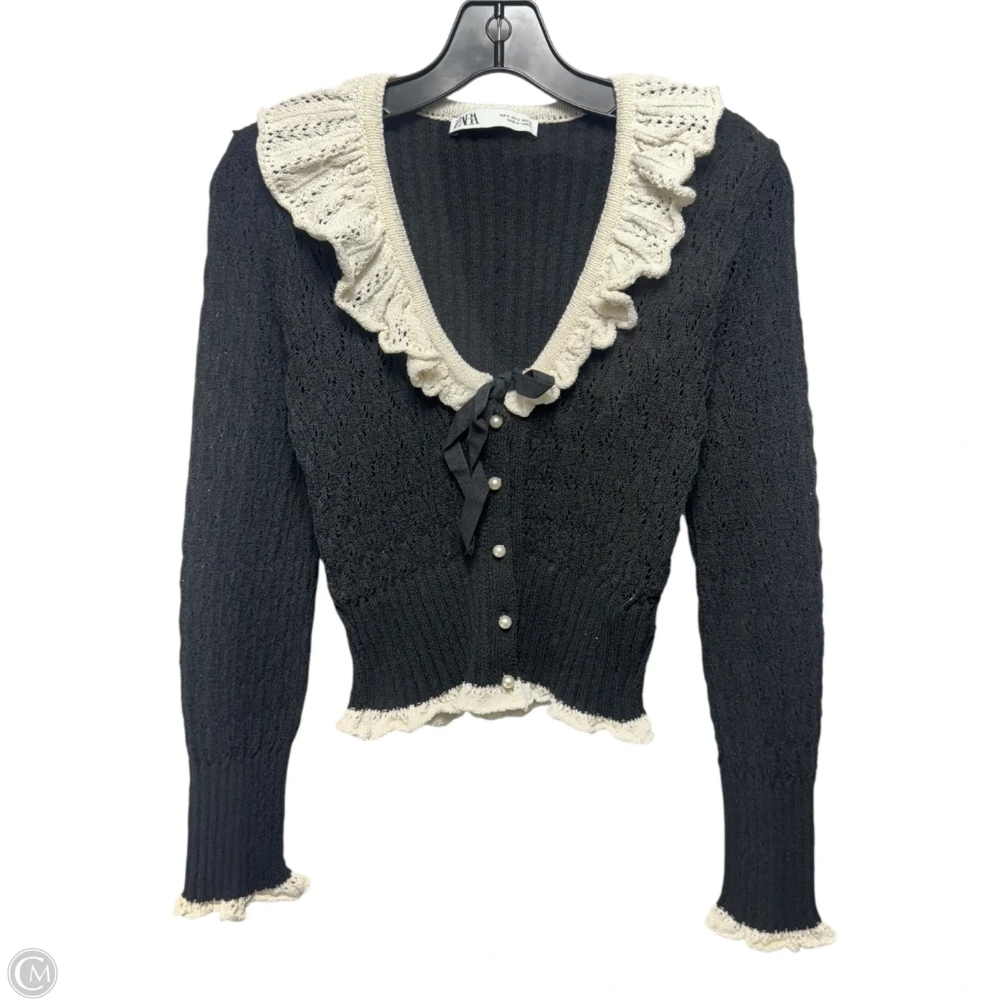 Sweater By Zara In Black, Size: S