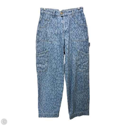 Drew Straight Leg Jeans By Damson Madder X Anthropologie In Leopard Laser, Size: 8