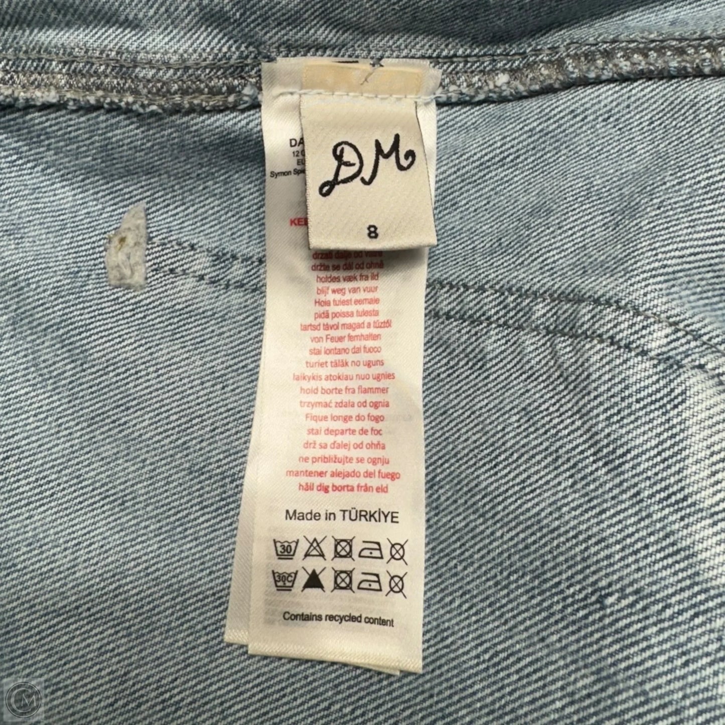 Drew Straight Leg Jeans By Damson Madder X Anthropologie In Leopard Laser, Size: 8