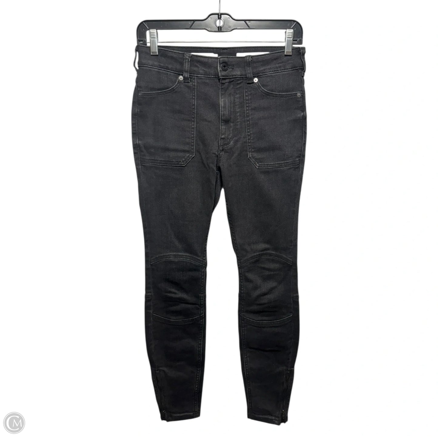 High Rise Legging Jeans Skinny By Pilcro In Black, Size: 4