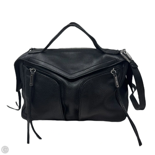 Mika Satchel Handbag Leather By Vince Camuto, Size: Medium