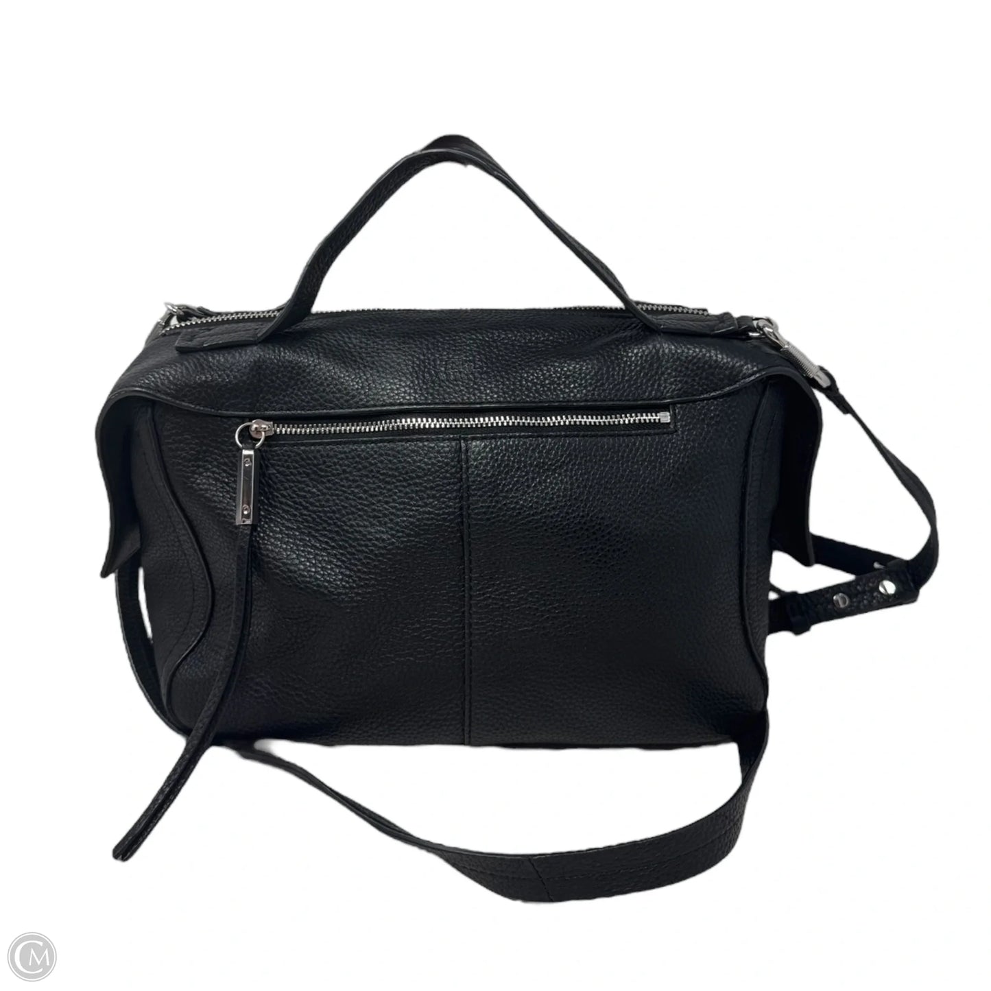 Mika Satchel Handbag Leather By Vince Camuto, Size: Medium