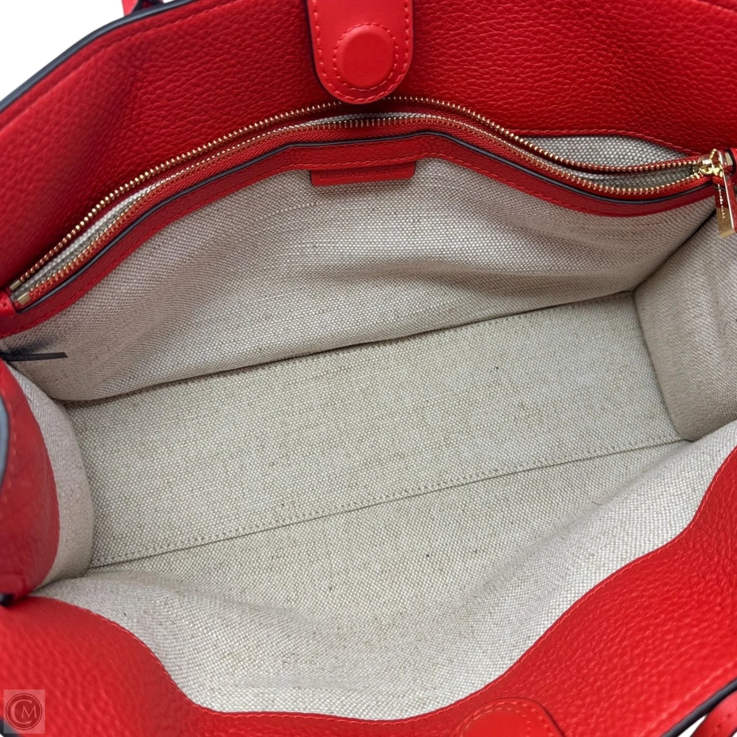 Scarlett Leather Tote By Michael By Michael Kors, Size: Medium