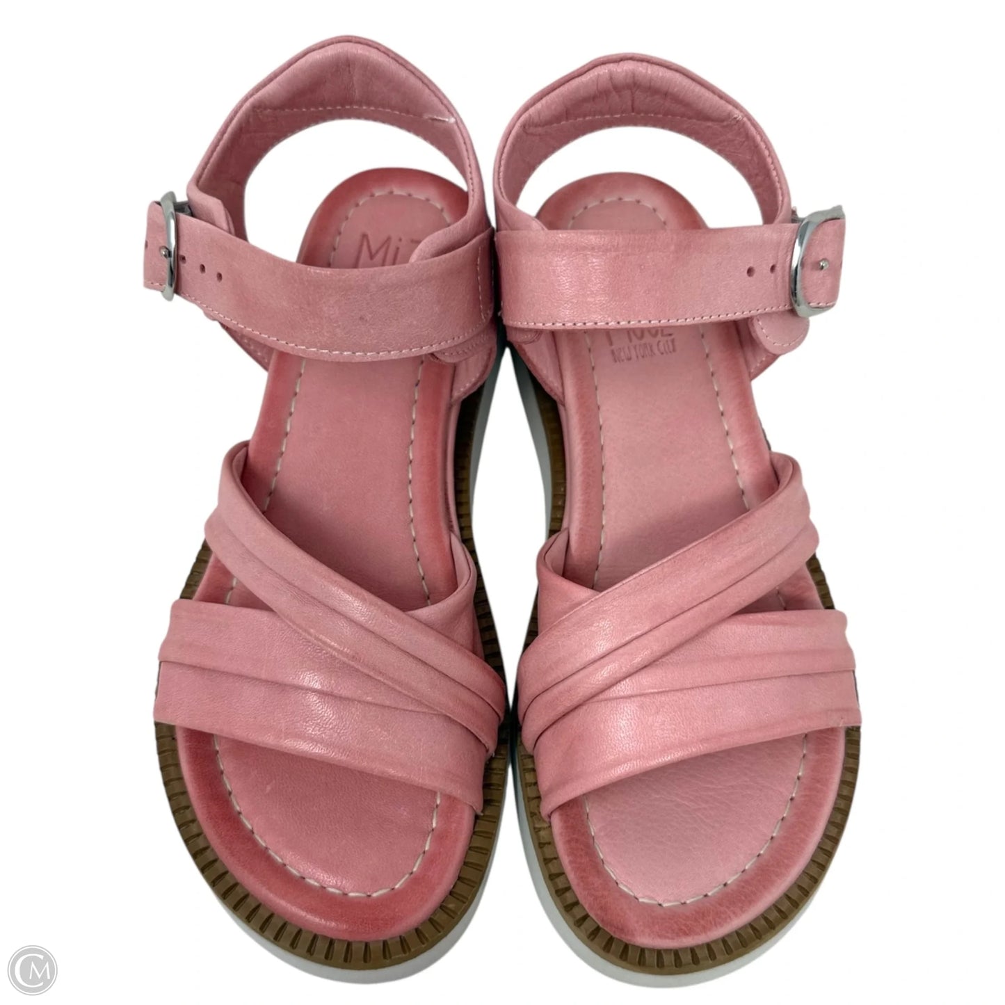 Haley Wedge Sandals By Miz Mooz In Pink, Size: 7