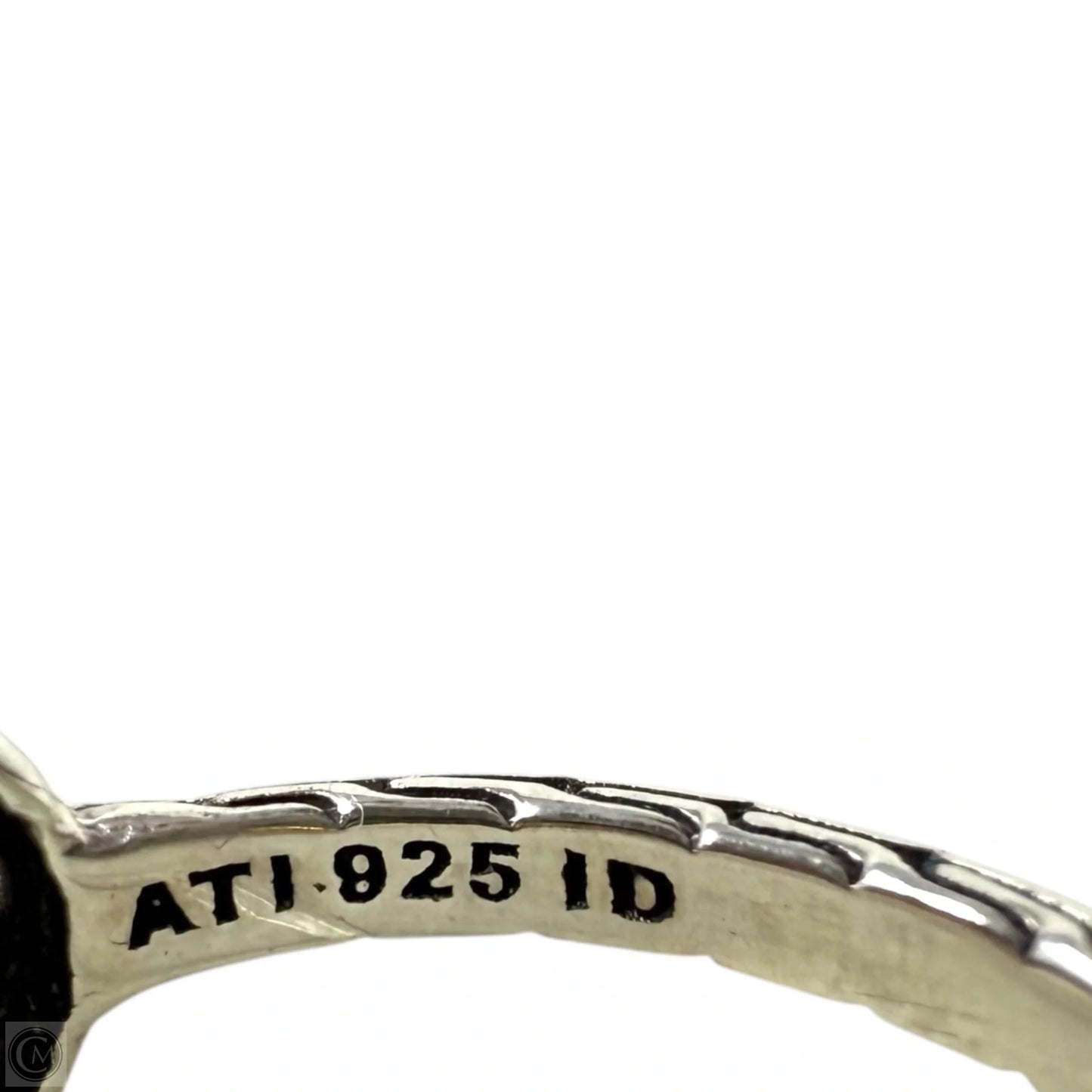 Made In Bali Sterling Silver Initial “C” Stacking Ring By Annika Witt, Size: 7