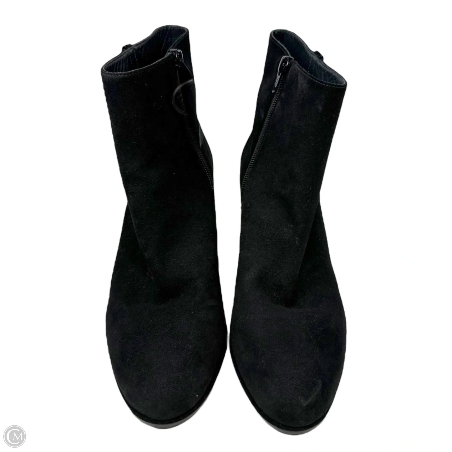 Sidetrack Wedge Boots Designer By Stuart Weitzman In Black, Size: 11.5