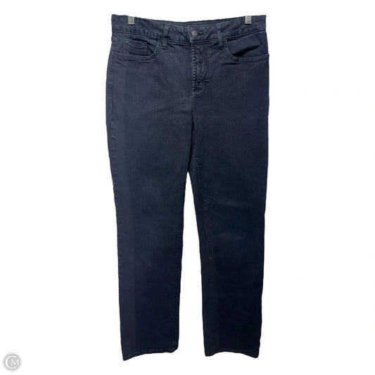 Marilyn Straight Jeans By Not Your Daughters Jeans In Blue Denim, Size: 10