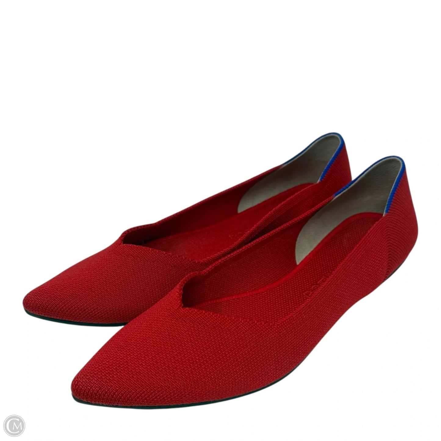The Point II Flats By Rothys In Red, Size: 9