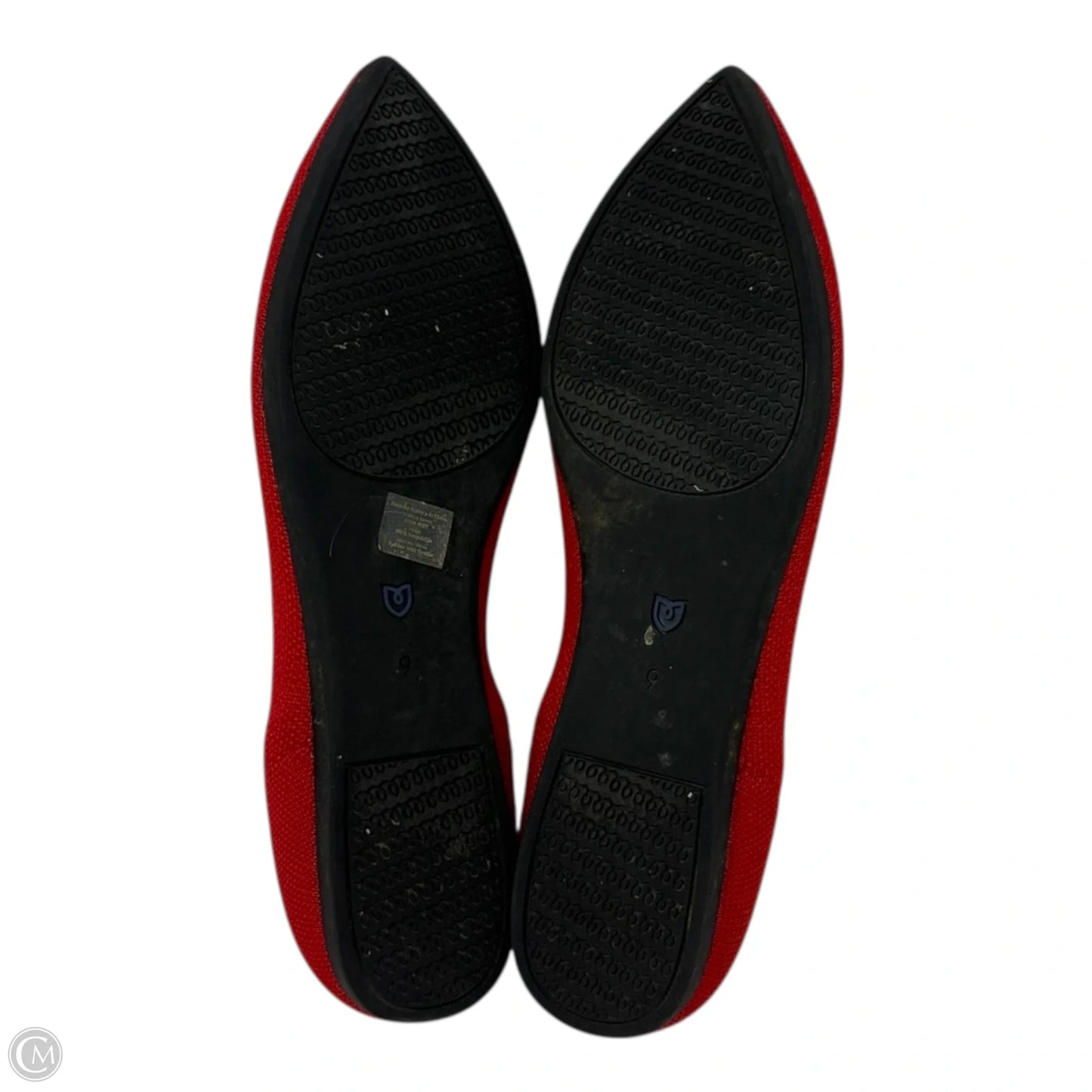 The Point II Flats By Rothys In Red, Size: 9