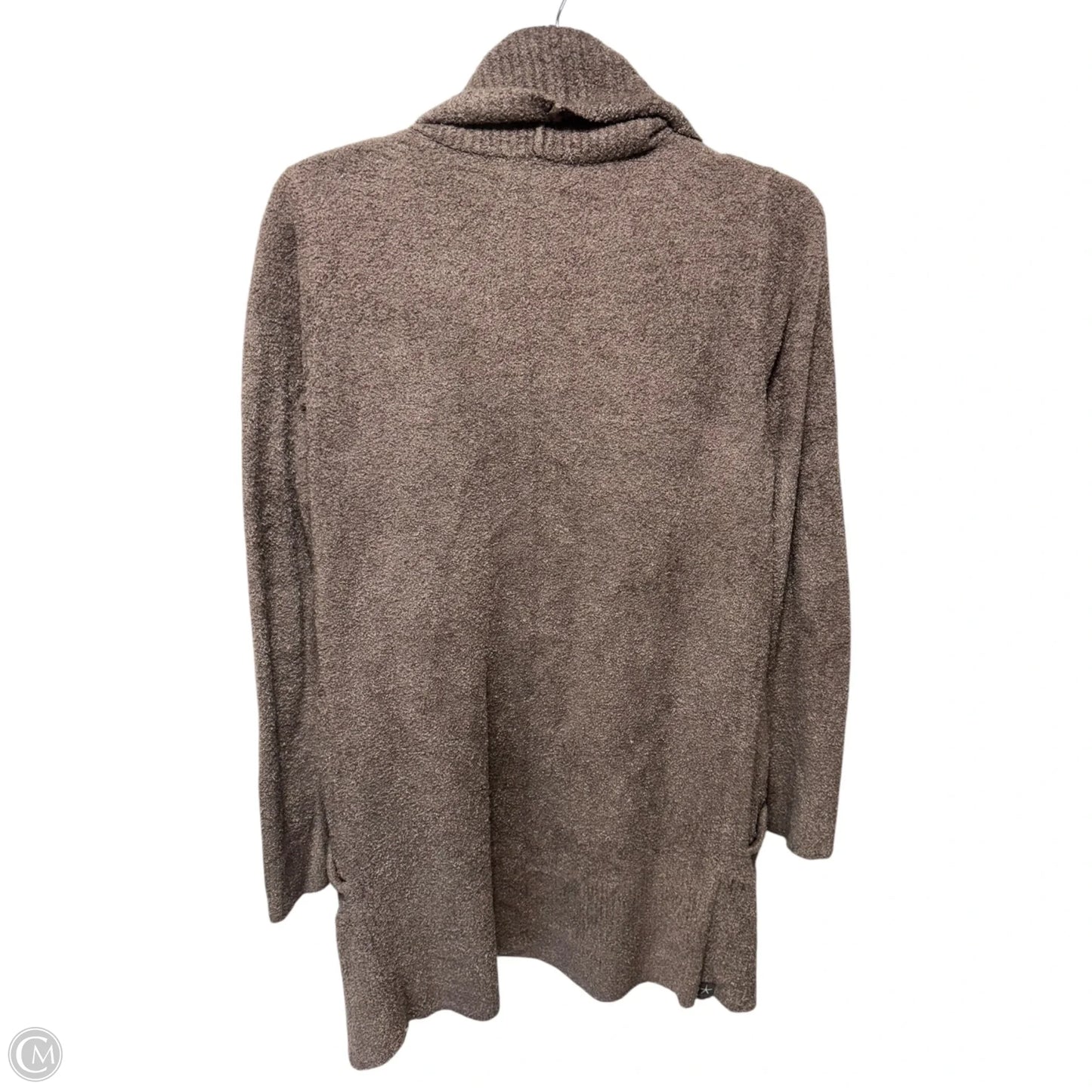 Sweater Cardigan By Barefoot Dreams In Taupe, Size: M