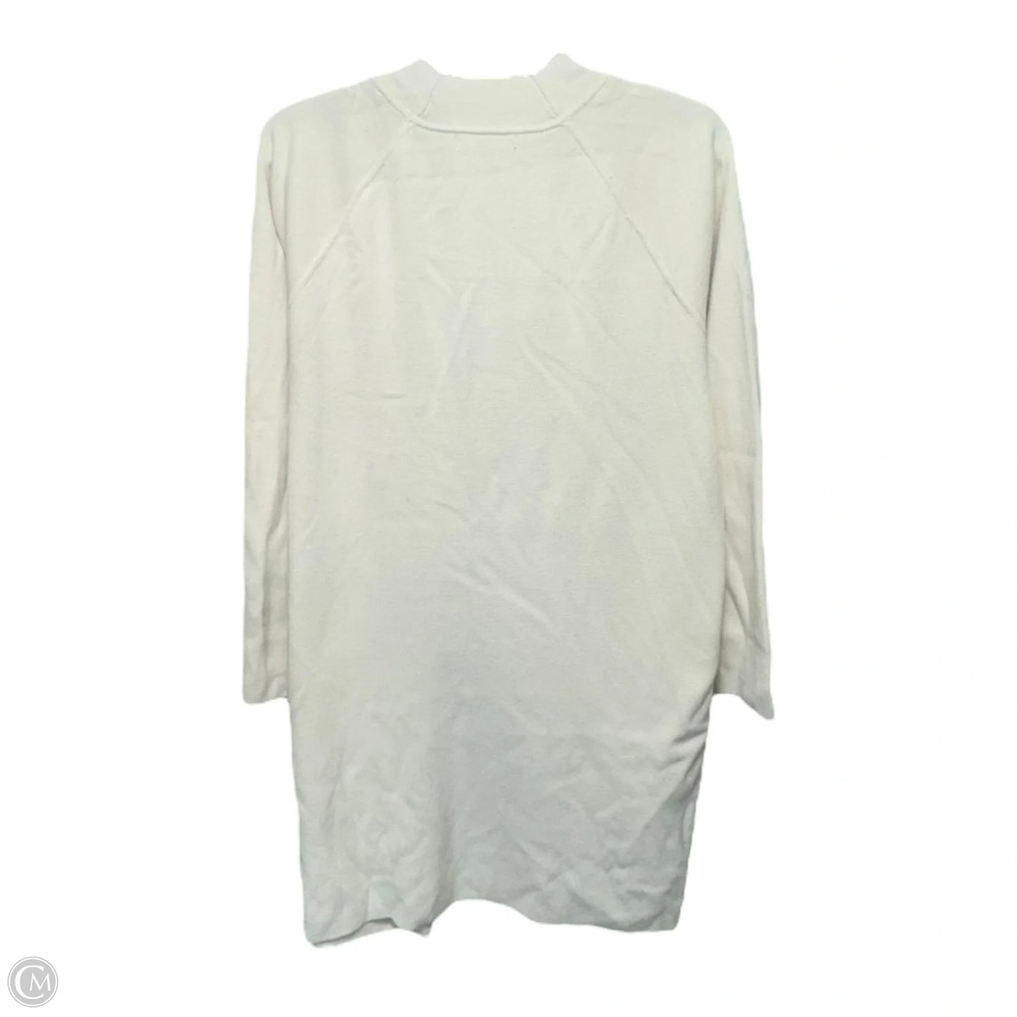 Sweater Cardigan By Banana Republic In Cream, Size: M