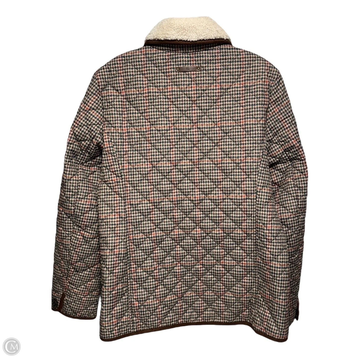 Jacket Puffer & Quilted By Lauren By Ralph Lauren In Multi, Size: L