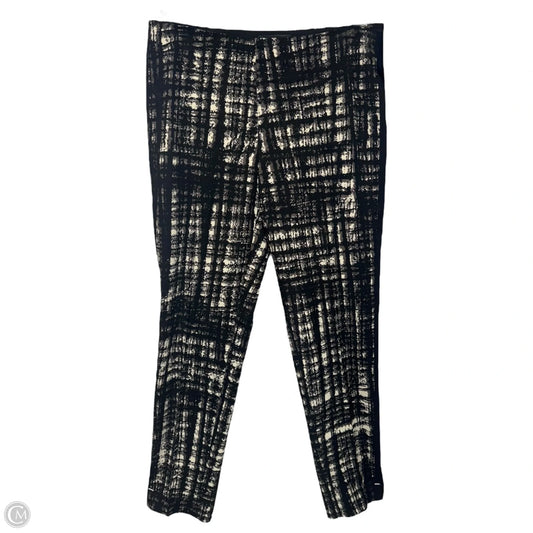 Pants Designer By Lafayette 148 In Black & Grey, Size: 6