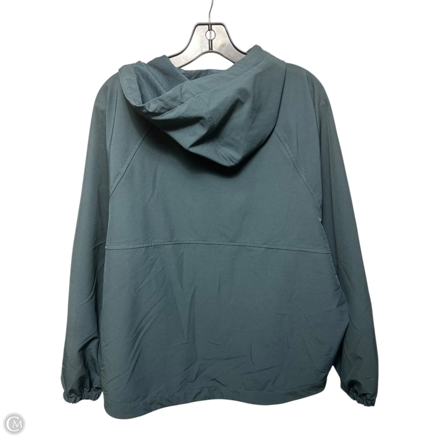 Jacket Windbreaker By Old Navy In Teal, Size: M
