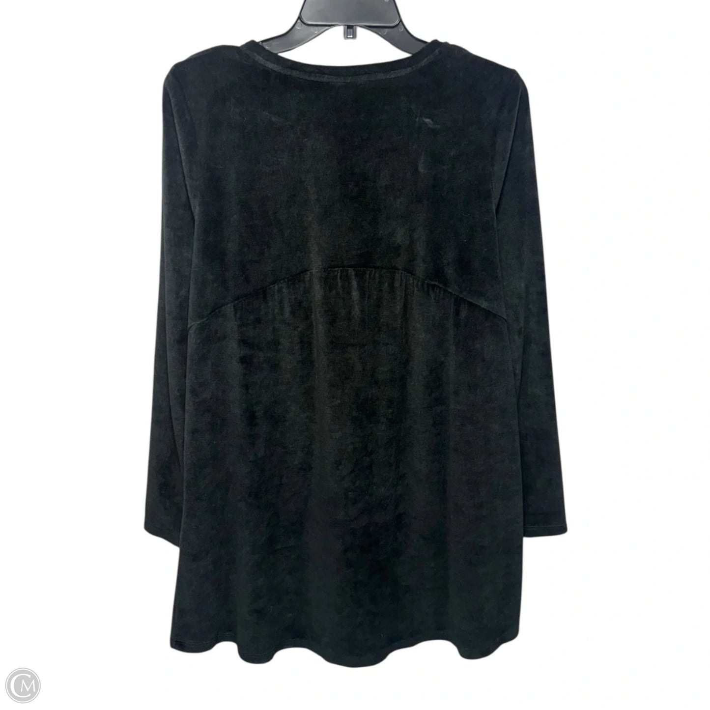Top Long Sleeve By Pure Jill In Black, Size: M